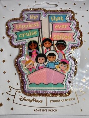 NWT Disney Parks and Stoney Clover Lane Small World adhesive patch